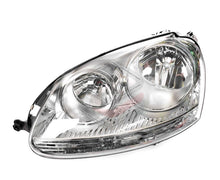 LH LHS Left Head Light Lamp Chrome For Volkswagen VW Golf MK5 V 2004-2008