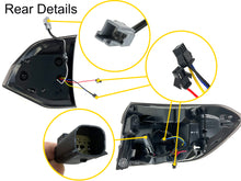 Left+Right For 2015-2021 Ford Everest UA LED Tail Light Assembly W/ Rear Turn Lamp Smoke Lens