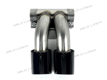 Black Exhaust Tips Tailpipe fit for Porsche 981 Cayman Boxster 2013-2016 et181