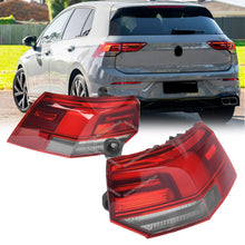 Pair LH+RH Outer LED Tail Light Lamp For VW Volkswagen Golf MK8 Hatch TSI GTI 2020-2025