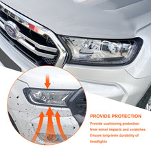 Front Headlight Head Lights Cover Trim For Ford Ranger Raptor PX3 XLT 2018-2022