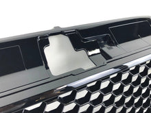 For 2013-2016 Audi A3 S3 8V Gloss Black Front Bumper Mesh Grille Honeycomb Grill RS3 Style