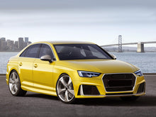 RS4 Style Honeycomb Front Bumper Grille For Audi A4 S4 B9 2017–2019