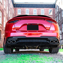 Glossy Black Rear Tail Boot Trunk Spoiler Wing For KIA Stinger 2017-2024