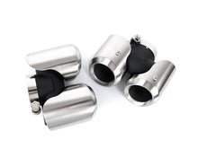 Brushed Chrome Exhaust Tips Muffler Pipe for Land Rover Defender 90 110 3.0L 2020-2024