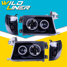 Angle Eyes LED Headlights Corner Lamps for Toyora Hilux SURF 180 185 4RUNNER 1995-2002
