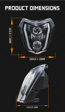 LED Headlight w/ Blinking Turn Signal Light For KTM EXC XCW 250 350 450 500 690