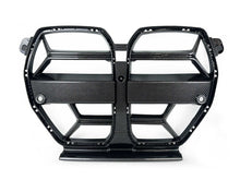 For 2021-2025 BMW M3 G80 M4 G82 G83 CSL Style Carbon Look Front Nose Grille w/ ACC