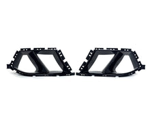 Gloss Black Front Bumper Duct Vent Grill Fog Light Cover For BMW G80 M3 G82 G83 M4