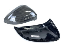 Gloss Carbon Fiber Mirror Covers Replacement Audi B9 A4/S4/RS4 A5/S5/RS5 Lane Assist