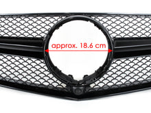 Black Front Mesh Grill for Mercedes C207/A207 Coupe 2014-2017