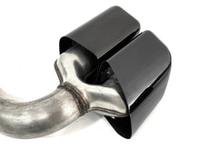 Turbo Square Exhaust Muffler Tips for Porsche Cayenne 9Y0 Base Petrol 2019-2024