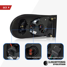 Clear Lens LED Tail Lights For 2007-2015 Toyota FJ Cruiser Rear Brake Lamp Pair