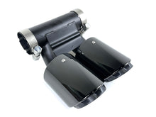 Black Sport Exhaust Muffler Tips fir for Porsche 718 Boxster 982 Cayman 2017-2024