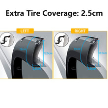 2pcs Front Fender Flares for Mitsubishi Triton 2006-2014 MN ML GLX GLX-R Wheel Arch Dual Cab
