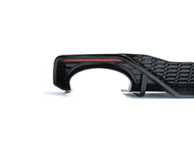 For 2019-2024 Audi C8 A7 S-line Gloss Black Rear Diffuser RS7 Style w/ Exhaust Tips Replacement