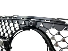 Black Diamond Style Grille Front Bumper Grille For Mercedes C W206 C206 C220 C300 2022-2024 Non-AMG only