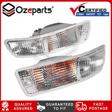Pair LH+RH Bumper Bar Light Indicator Park Lamp For Toyota RAV4 SC10 1997~2000