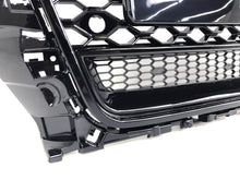 RS3 Style Black Badgeless Front Grille For Audi A3 S3 8V 2014–2016