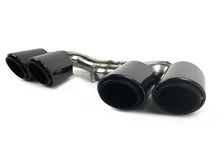 Twin Round Exhaust Tips replacement for VW Touareg 2.0 2019 2020 2021 2022 2023 2024