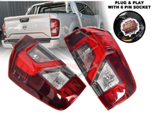 Pair LH+RH Tail Light Rear Lamp LED For Nissan Navara NP300 D23 2020-On