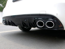 C43 AMG Style Rear Diffuser + Silver Exhaust Tips For Mercedes C-Class W205 Sedan C300 C43 AMG 2015-2021