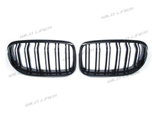 Gloss Black Front Kidney Grill For 2009-2011 BMW 3-Series E90 Sedan LCI fg32
