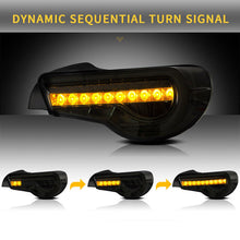 Smoked/Red LED Tail Lights For Toyota GT 86 / SUBARU BRZ / Scion FR-S 2013-2020 Rear Lamps w/ Sequential