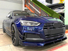 Gloss Black S5 Style Front Bumper Grille For Audi A5 S5 B9 2017–2019