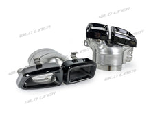 CLS63 Rear Diffuser + Black Exhaust Tips For Mercedes CLS W218 CLS500 CLS550 CLS600 AMG 2015-2018