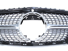 Black/Silver Diamond Front Grill for Mercedes CLA C118 2020-2023 fg94
