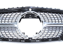 Black/Silver Diamond Front Grill for Mercedes CLA C118 2020-2023 fg94