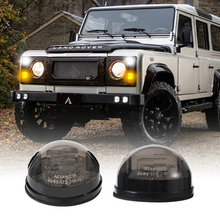 8pcs LED Turn Signal Front Indicator Lamp & Stop Tail Light & Front Side Light For Land Rover Defender 1990-2016