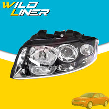 LH Left Hand Head Light Lamp Halogen For Audi A4 S4 Sedan Wagon B6 2001~2004