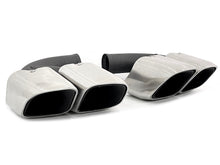 Square Twin Exhaust Tips for Porsche 958.1 Cayenne 92A V6 2011-2014 et214