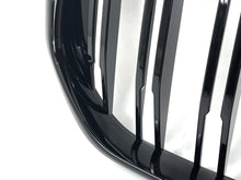 For 2024 2025+ BMW X5 G05 LCI Gloss Black M-Style Front Kidney Grille Dual Slats