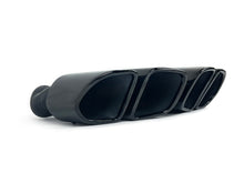 Square Exhaust Pipe Tips Black fit for Porsche Cayenne Base 2015 2016 2017 2018