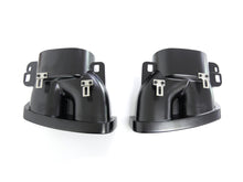Carbon Fiber Style Rear Bumper Diffuser w/ Black Muffler Tips For Mercedes W205 S205 AMG 2015-2021