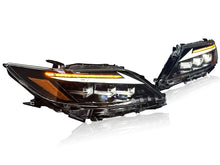 Pair LED Headlights for 2013-2015 Lexus ES300h ES350 w/ Sequential Turn Signal