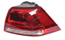 Pair LH+RH Tail Light Lamp Tint NO LED For VW Volkswagen Golf MK7 Hatch 2013-2017 (103TDI, 110TDI, GTI)