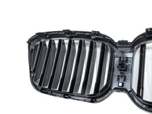 For 2022+ BMW X3 G01 X4 G02 Glossy Black Front Kidney Grille Grill w/ Camera fg214