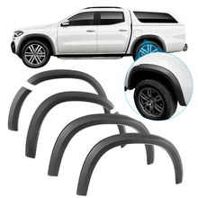 Matt Black Slim Fender Flares Kit For Mercedes Benz X-Class 2017-2020