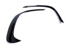 Gloss Black Front Canards Aero Kits Splitter for Mercedes A-Class W176 AMG Pack 2016-2018