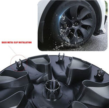 Matte Black 19 Inch Wheel Cover Caps Rim Hubcap for Tesla Model Y 2020-2023