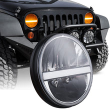 1pcs 7" Round Led Headlight For Jeep Wrangler JK LJ TJ CJ Headlamp