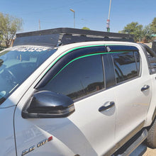 Weathershields Weather Shields Window Visors For Toyota Hilux 2015-2021 N70 N80 Dual Cap