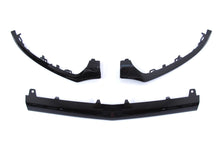 Gloss Black Front Lip Molding Trims 3PCS For Mercedes W205 C205 S205 A205 C43 AMG 2015-2018 di98