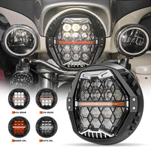 7 Inch LED Motorcycle Headlight Head Lamp w/ DRL Hi/Low Beam for Harley Street Glide 2006-2022