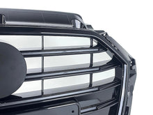 Gloss Black S3 Style Front Grille For Audi A3 S3 8V 2017–2020 Without ACC