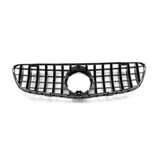 GTR Black Front Bumper Grille For Mercedes GLC W253 X253 GLC300 GLC350 2015-2019